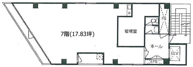 TRビル7F 間取り図