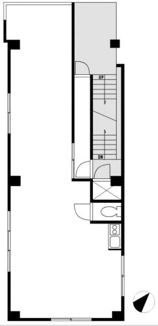 上木原ビル1F 間取り図