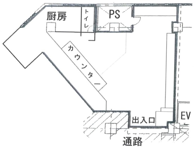 船堀駅前TOKIビル214 間取り図