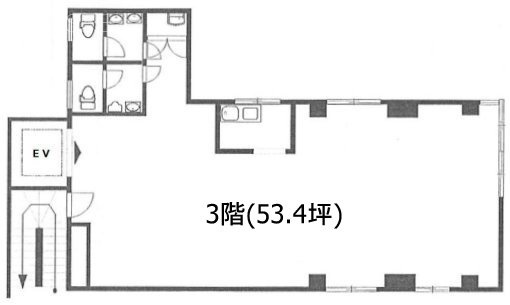 新和ビル3F 間取り図