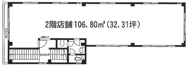 青砥ビル2F 間取り図