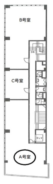 三恵日本橋ビルA 間取り図