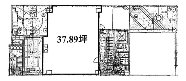 パール飯田橋ビル1F 間取り図