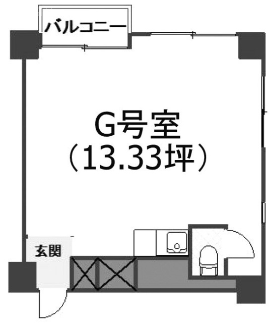 第2SSビルG 間取り図