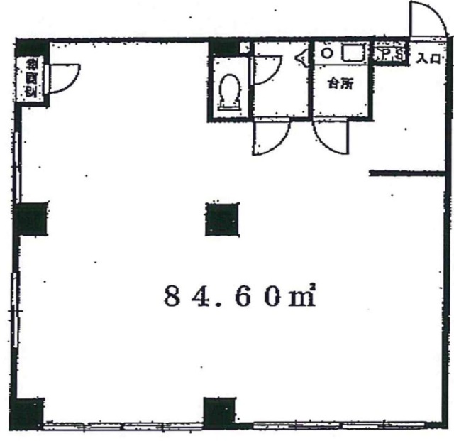 第25宮庭マンション2F 間取り図