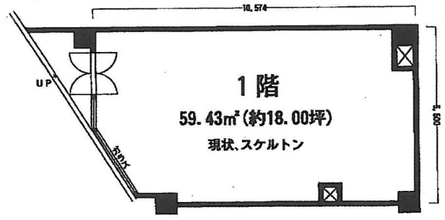 セントヒルズ三軒茶屋ビル1F 間取り図