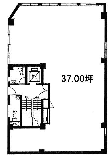 スズキビル3F 間取り図