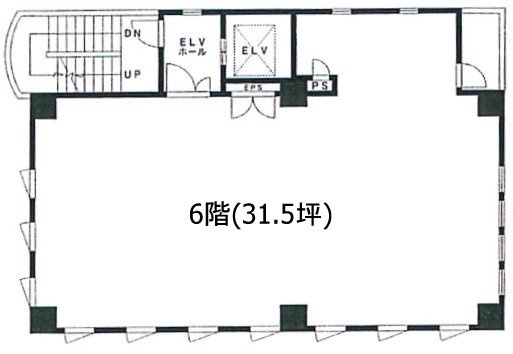 キムラビルディング6F 間取り図