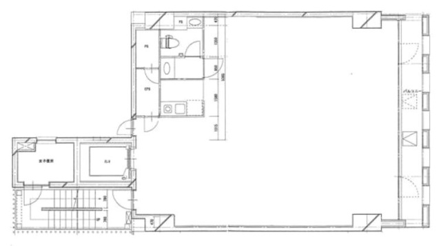 池袋TAビル3F 間取り図