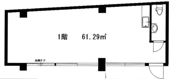 GoaiOhビル1F 間取り図