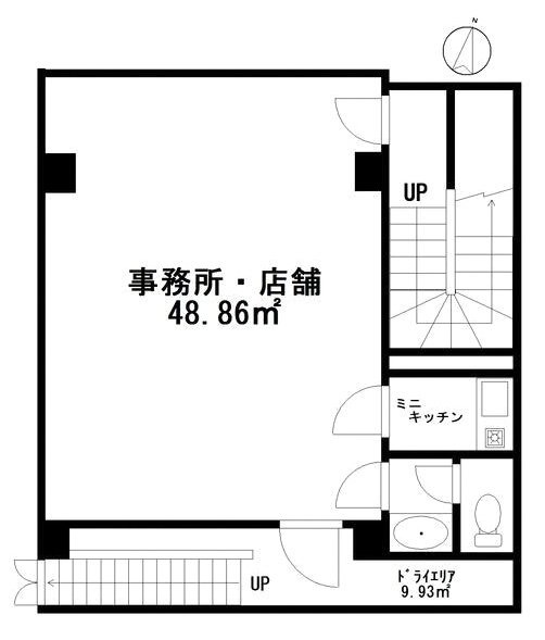 代々木上原PDビルB1F 間取り図