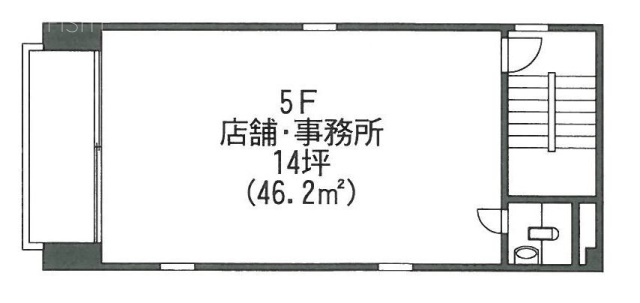 銀座SBMビル5F 間取り図