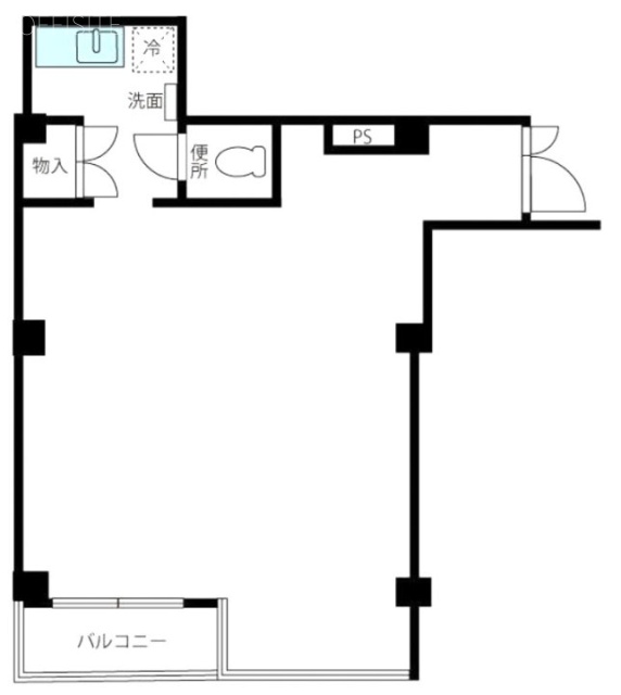 ウッドハウス202 間取り図