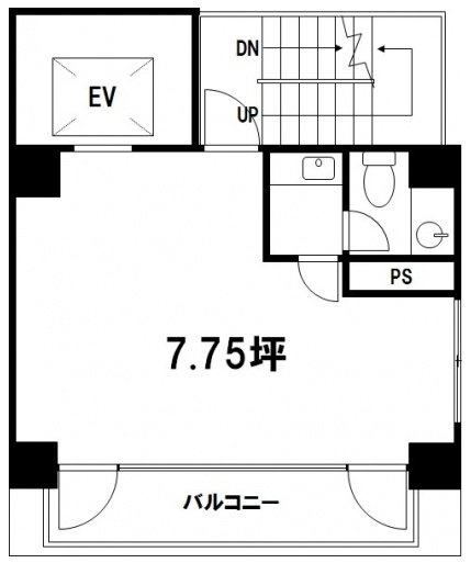 港新川ビル6F 間取り図