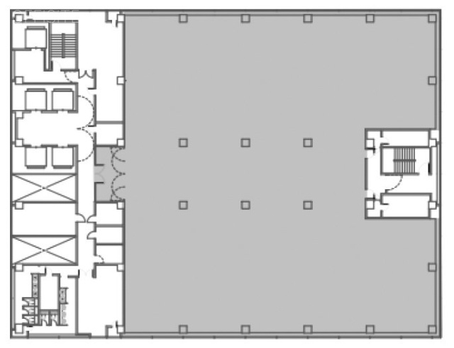 天王洲ファーストタワー16F 間取り図