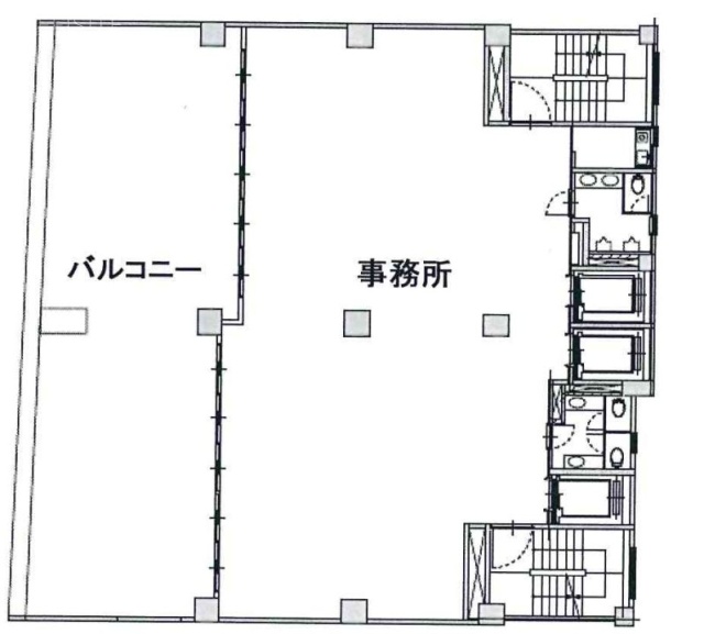 イマス久松町ビル7F 間取り図