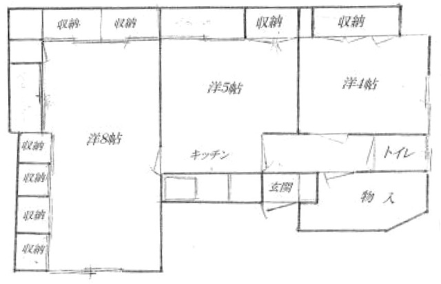 入江ビル301 間取り図