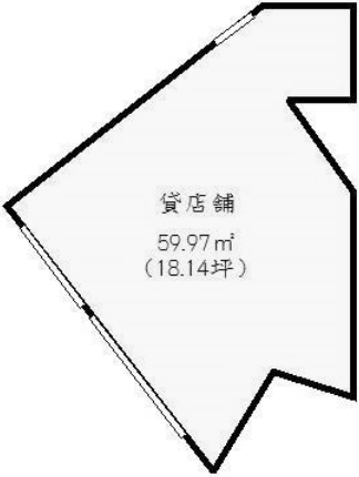 丸善大塚ビルB 間取り図