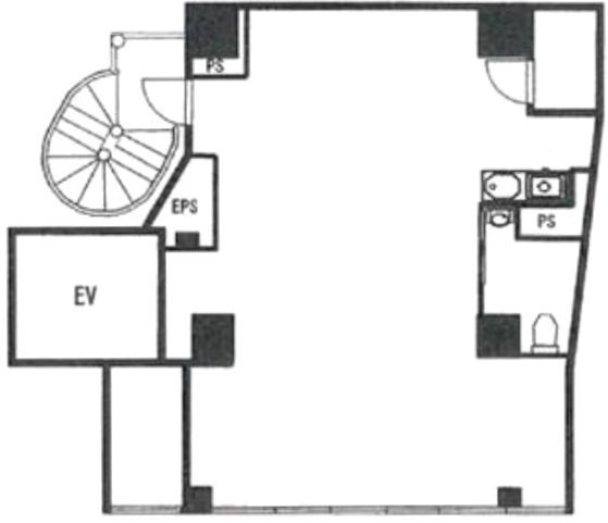 eisuビル市ヶ谷2F 間取り図