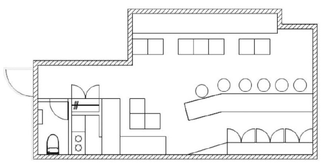 六本木戸田ビル3F 間取り図