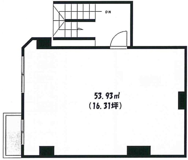 ダイアパレス武蔵小杉ビル212 間取り図