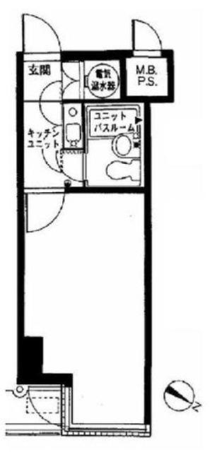 ノア渋谷7F 間取り図