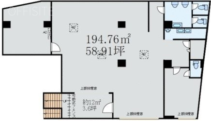 アークステージ綾瀬B1F 間取り図