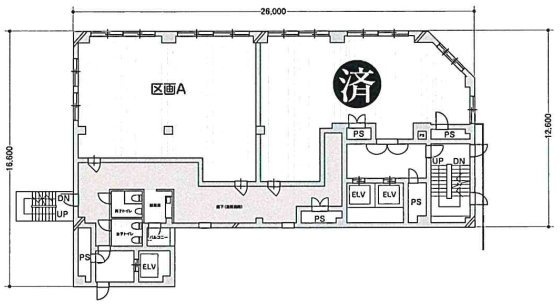 立川NAC(ナック)ビルA 間取り図