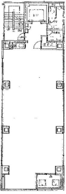 サクセス泉岳寺ビル8F 間取り図