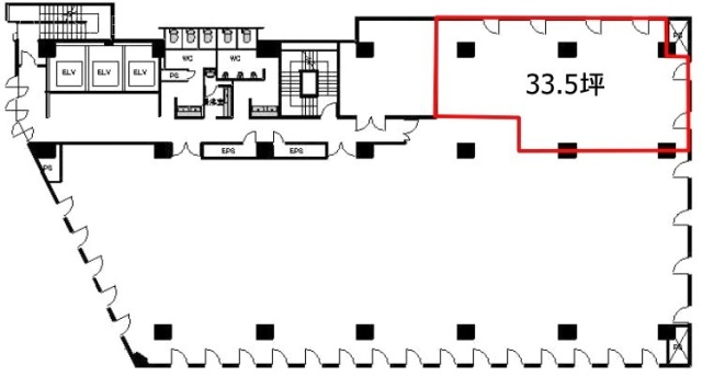 南品川Nビル5F 間取り図