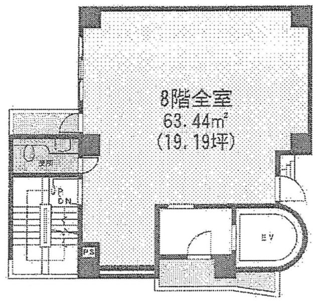 YBCビル8F 間取り図