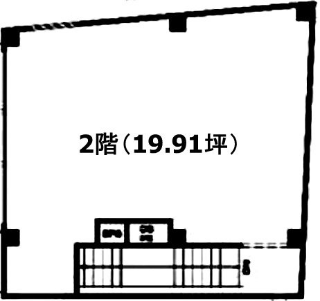 プラスキューブ豪徳寺駅前2F 間取り図