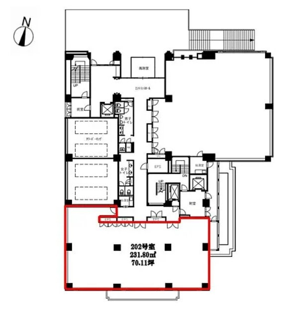 S&Sビル202 間取り図