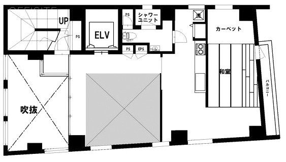 ビオス(Bios)ビル7F 間取り図