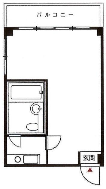 コーポラス明石201 間取り図