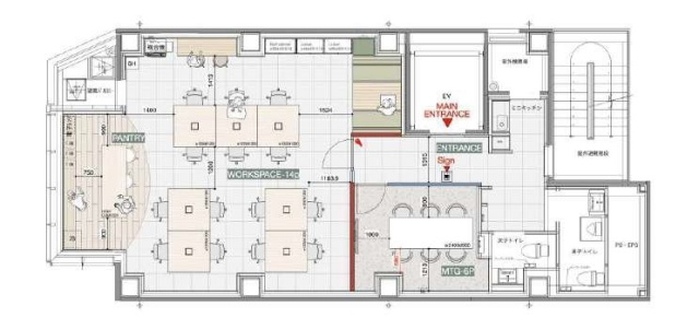 ACN秋葉原SQUARE4F 間取り図