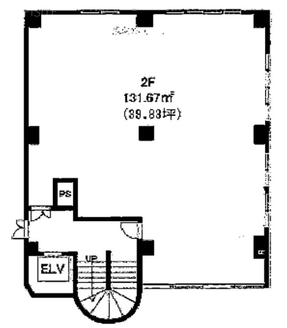 AKビル2F 間取り図