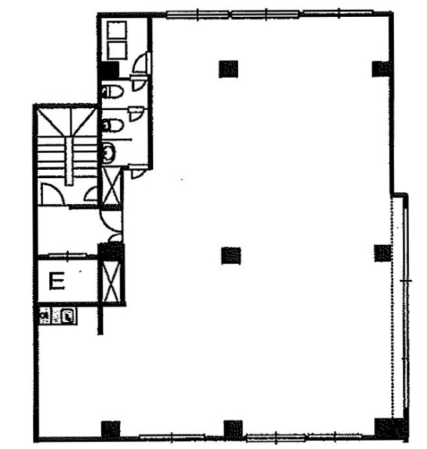 築地前川ビル4F 間取り図