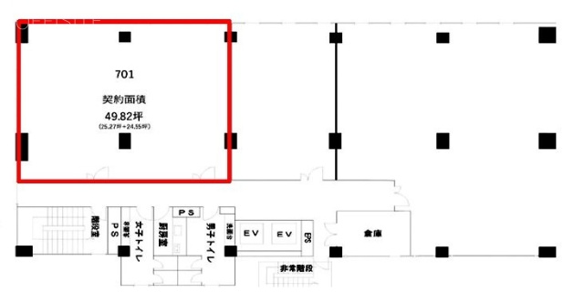 齋藤ビル701 間取り図