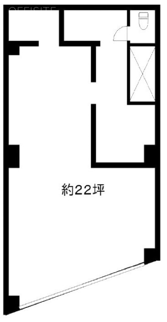 大和第3ビル1F 間取り図