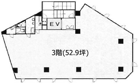 小野ビル3F 間取り図