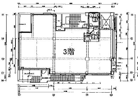 外苑北SRCビル3F 間取り図