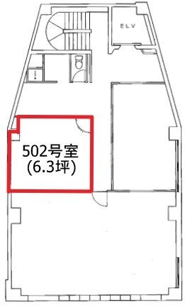 発明学会ビル502 間取り図