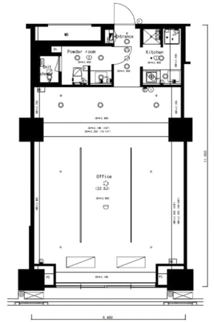 theSOHO1036 間取り図