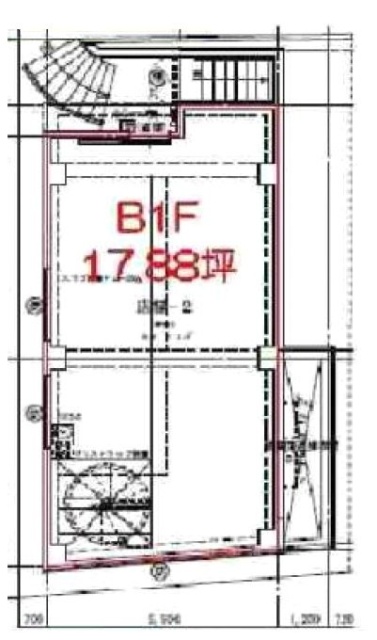 ACN代官山ビルB1F 間取り図