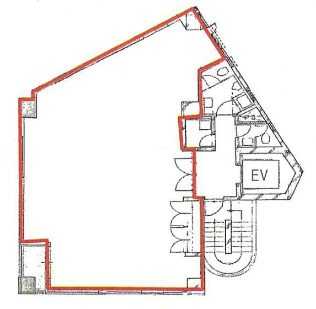 初台村上ビル9F 間取り図