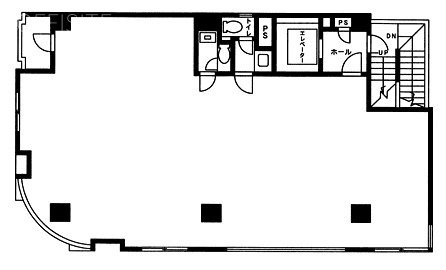 UENO CUBE EXECUTIVEビル3F 間取り図