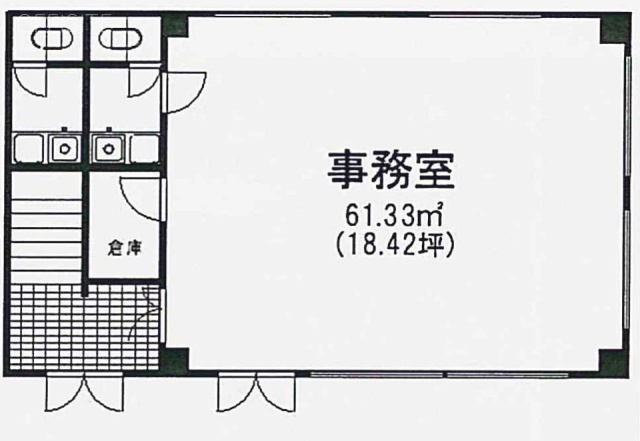 オカコービル102 間取り図