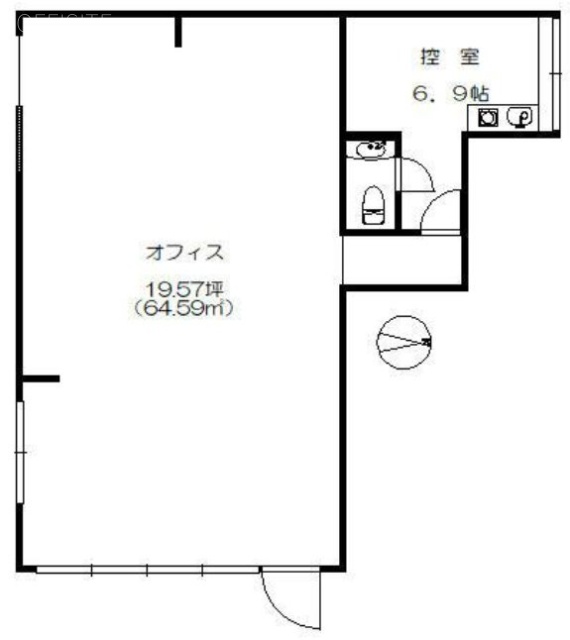 J RESIDENCE1F 間取り図