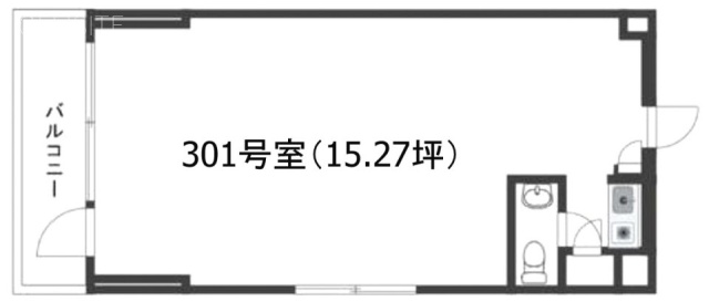 SOHO南池袋301 間取り図